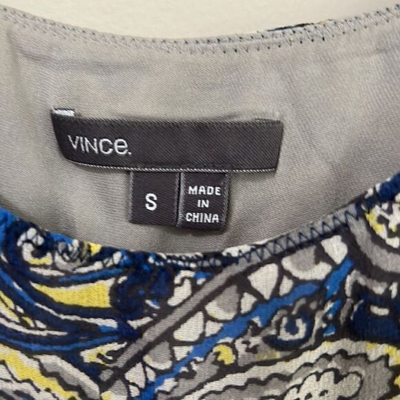 Vince Floral Chiffon Top - Picture 3 of 7